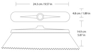 Escoba Perico P140 (Con bastón de madera)