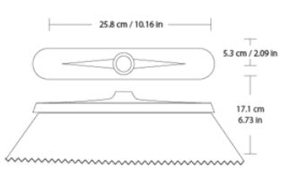 Escoba Perico P200 (Con bastón de madera)